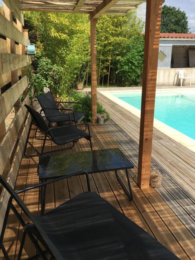 Soleil Lotus Daire Saint-Hilaire-de-Brethmas Dış mekan fotoğraf