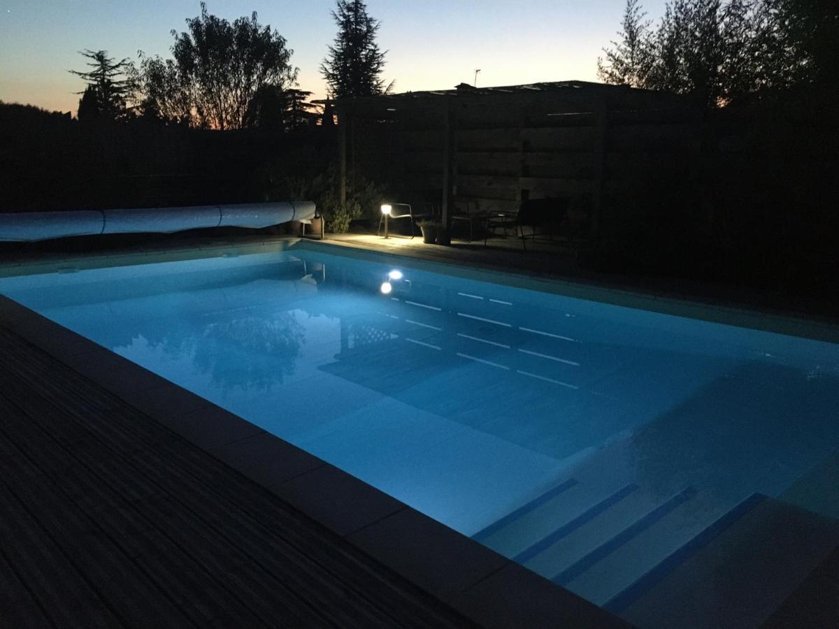 Soleil Lotus Daire Saint-Hilaire-de-Brethmas Dış mekan fotoğraf