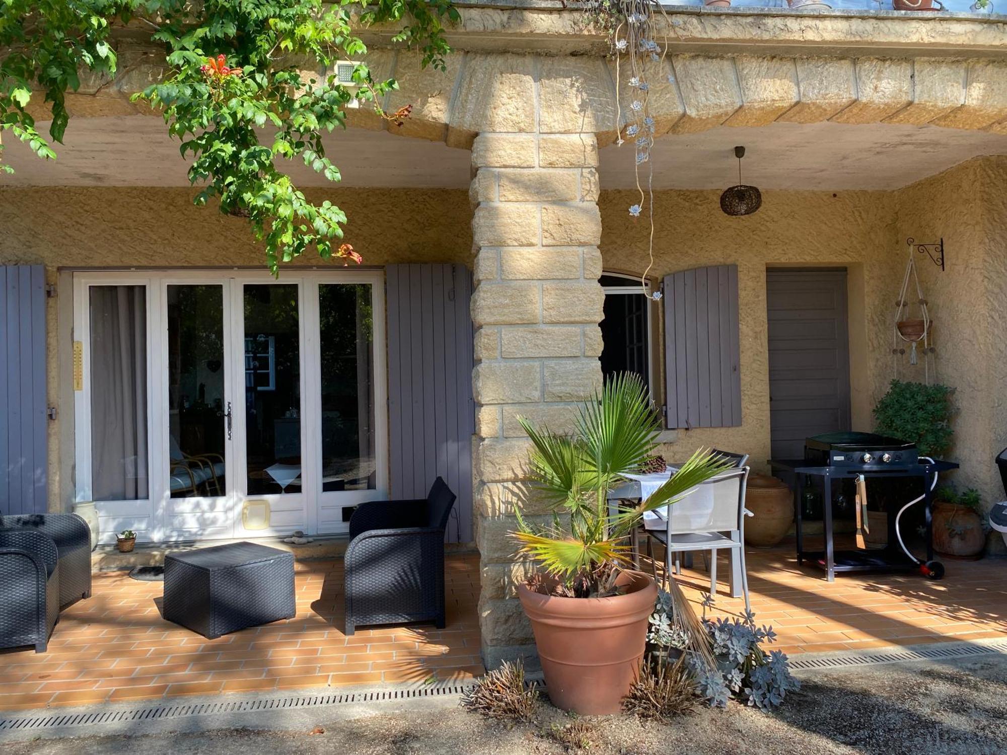 Soleil Lotus Daire Saint-Hilaire-de-Brethmas Dış mekan fotoğraf